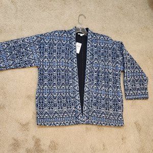 Pure Jill, J. Jill Artisanal Quilted Kimono Jacket NWT sz s